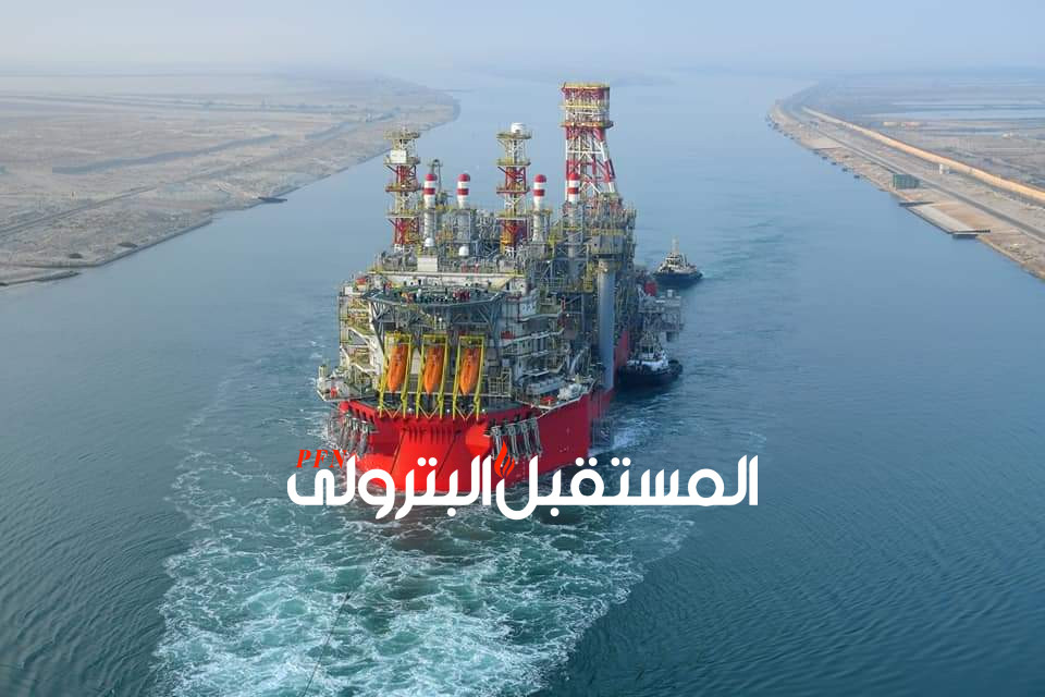 عبور أحدث وحدة لإنتاج وتخزين الغاز الطبيعي المسال  ENERGEAN POWER  بأمان قناة السويس