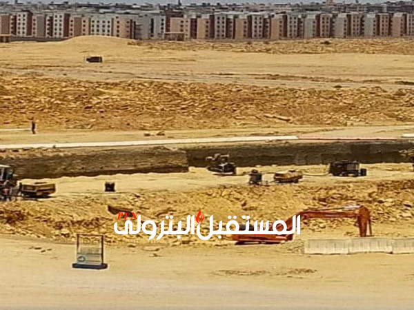 بالصور : البدء في إقامة مبنى هيئة البترول بالقاهرة الجديدة