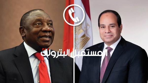 السيسي ورئيس جنوب إفريقيا يبحثان تعزيز التعاون بالمجالات السياسية والاقتصادية