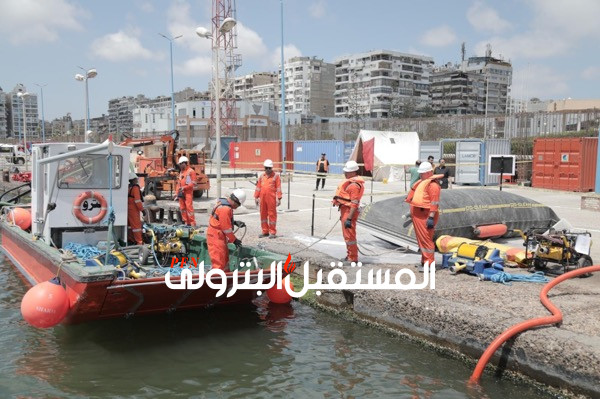 "مصر المحروسة 19".. بتروسيف تنفيذ أعمال المناورة البحرية الرئيسية لمكافحة التلوث البحري بميناء غرب بورسعيد