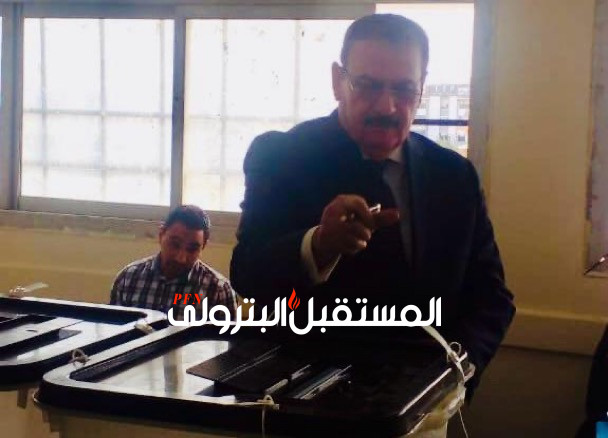 هاني ضاحي يدلي بصوته لاختيار رئيس الجمهورية